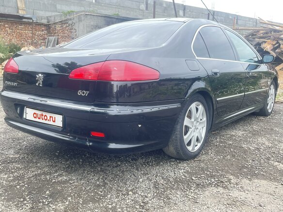 2006 Peugeot 607 I Рестайлинг, чёрный, 505000 рублей - вид 1