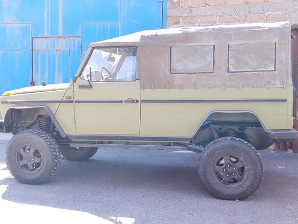 1985 Mercedes-Benz G-Класс 240 I (W460; W461), зелёный - вид 2
