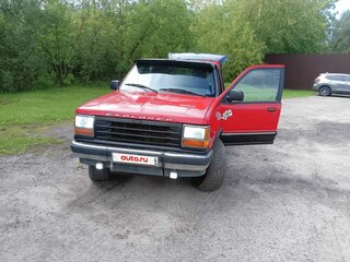 1991 Ford Explorer I, красный, 250000 рублей, вид 1