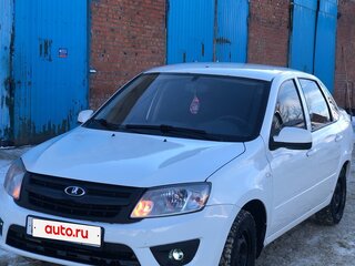 2017 Lada (ВАЗ) Granta I, белый, 415000 рублей, вид 1