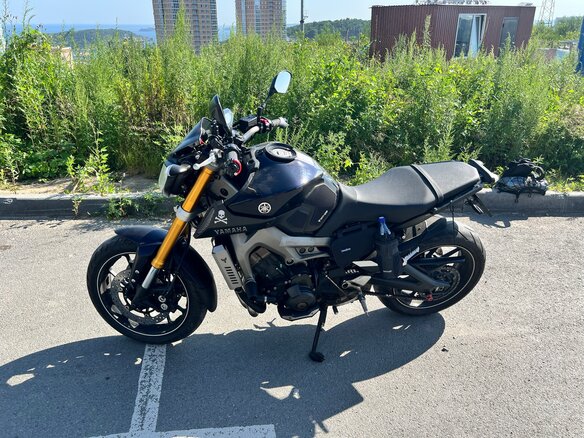 2014 Yamaha MT-09 (FZ-09), чёрный, 700000 рублей - вид 2