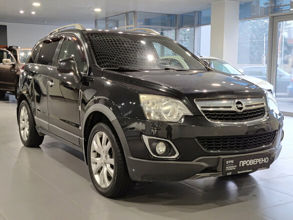 2012 Opel Antara I Рестайлинг, чёрный - вид 2