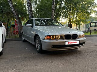 2003 BMW 5 серии 525i IV (E39) Рестайлинг, серебристый, 800000 рублей, вид 2