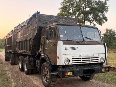 1990 КамАЗ 5511, зелёный, 700000 рублей, вид 2