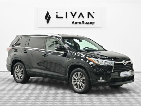 2015 Toyota Highlander III (XU50), чёрный, 2655000 рублей, вид 1