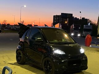 2009 Smart Fortwo II, чёрный, 1299999 рублей, вид 4