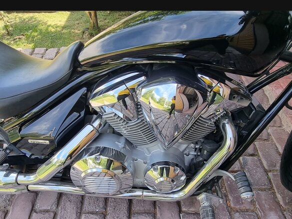 2010 Honda VT 1300CS Sabre, чёрный, 900000 рублей - вид 7
