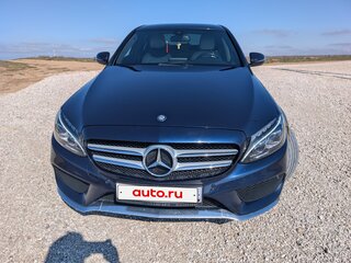 2015 Mercedes-Benz C-Класс 180 IV (W205), синий, 2400000 рублей, вид 1