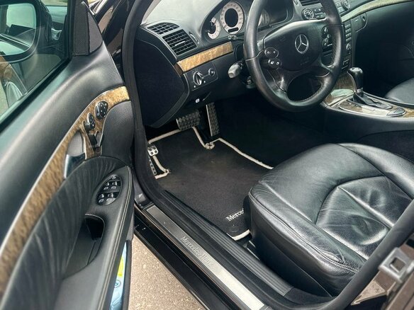 2006 Mercedes-Benz E-Класс 280 III (W211, S211) Рестайлинг, чёрный, 1350000 рублей - вид 13