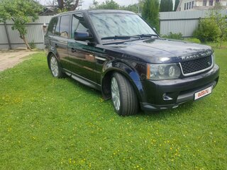 2009 Land Rover Range Rover Sport I Рестайлинг, синий, 1600000 рублей, вид 2