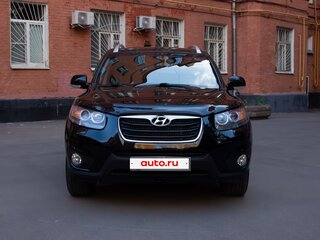 2010 Hyundai Santa Fe II Рестайлинг, чёрный, 1450000 рублей, вид 2