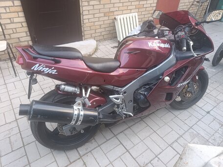 1997 Kawasaki ZX-6 Ninja, красный, 260000 рублей, вид 3