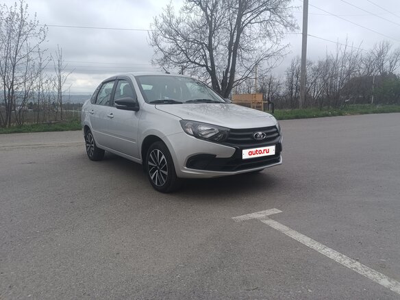 2024 Lada (ВАЗ) Granta I Рестайлинг, серый, 1150000 рублей - вид 3