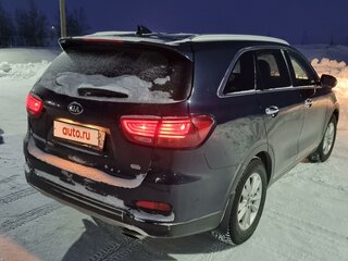 2018 Kia Sorento III Prime Рестайлинг, синий, 3350000 рублей, вид 4