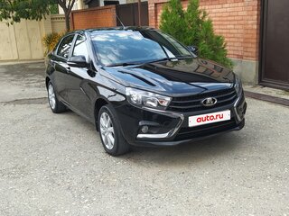 2020 Lada (ВАЗ) Vesta I, чёрный, 980000 рублей, вид 2