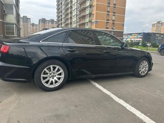 2016 Audi A6 IV (C7) Рестайлинг, чёрный, 2540000 рублей, вид 4