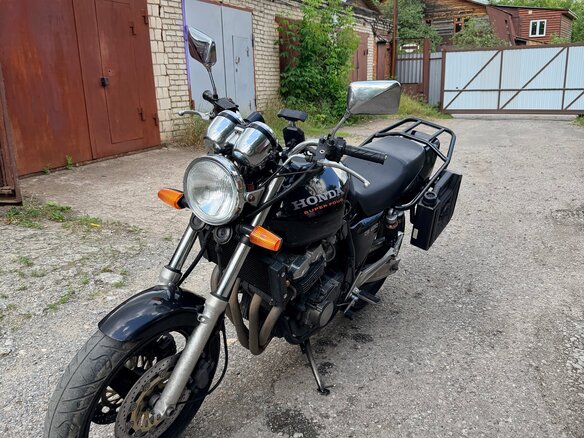 1995 Honda CB 400 Super Four, чёрный, 260000 рублей - вид 4