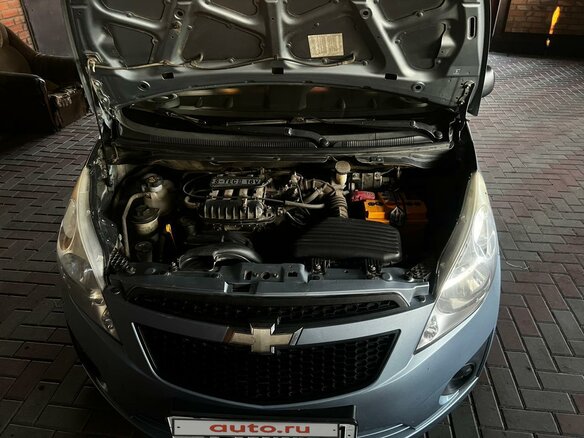 2011 Chevrolet Spark III, серый, 680000 рублей - вид 3