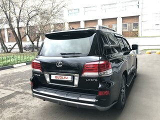 2015 Lexus LX 570 III Рестайлинг, чёрный, 6600000 рублей, вид 4