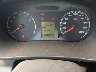 2014 Lada (ВАЗ) Granta I, серебристый, 300000 рублей, вид 4