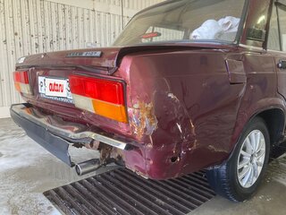 2006 Lada (ВАЗ) 2107, красный, 70000 рублей, вид 4