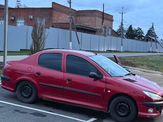 2007 Peugeot 206, красный, 220000 рублей, вид 2