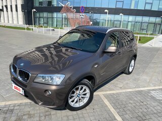 2011 BMW X3 20d xDrive II (F25), коричневый, 2299000 рублей, вид 3