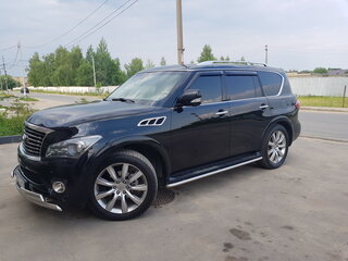 2011 Infiniti QX56 II, чёрный, 2330000 рублей, вид 2