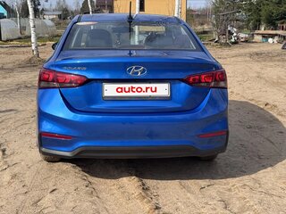 2018 Hyundai Solaris II, синий, 1230000 рублей, вид 5