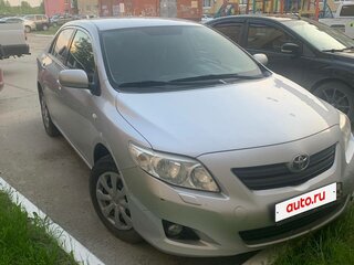 2008 Toyota Corolla X (E140, E150), серебристый, 900000 рублей, вид 2
