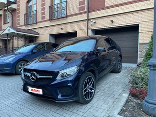 2017 Mercedes-Benz GLE Coupe 350 d I (C292), синий, 5000000 рублей, вид 2
