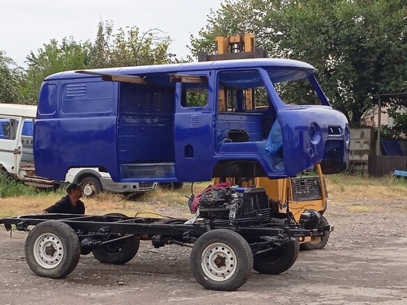 2010 УАЗ 3962, синий, 857000 рублей - вид 14