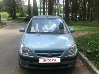 2008 Hyundai Getz I Рестайлинг, голубой, 400000 рублей, вид 2