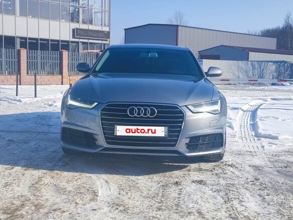 2017 Audi A6 IV (C7) Рестайлинг, серый, 2200000 рублей