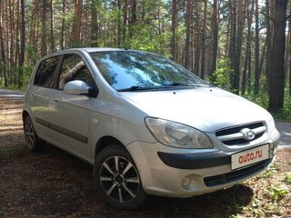 2006 Hyundai Getz I Рестайлинг, серебристый, 467000 рублей, вид 3