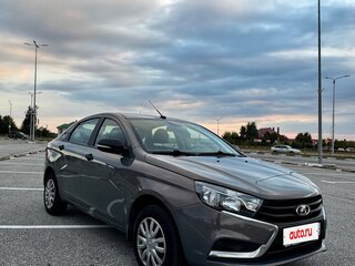 2021 Lada (ВАЗ) Vesta I, серый, 1200000 рублей, вид 2