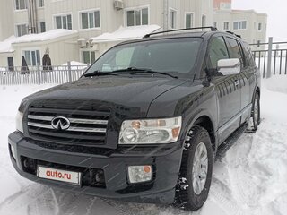 2006 Infiniti QX56 I, чёрный, 1350000 рублей, вид 1