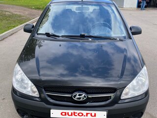 2008 Hyundai Getz I Рестайлинг, чёрный, 340000 рублей, вид 4