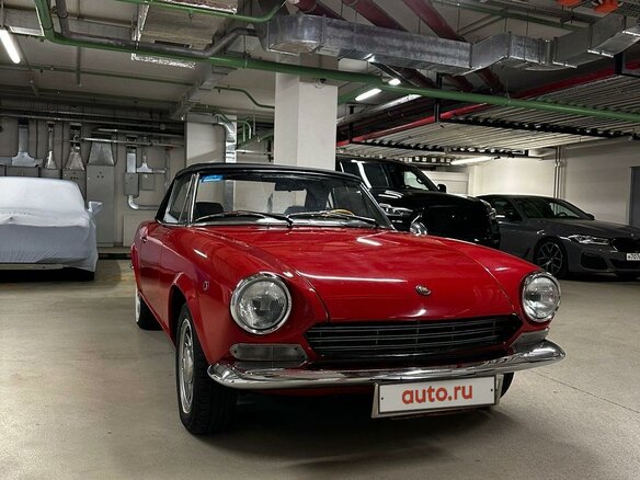 1966 Fiat 124 Sport Spider I, красный, 5500000 рублей - вид 4