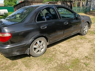 2002 Nissan Almera II (N16), чёрный, 125000 рублей, вид 4