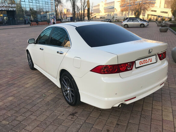 2007 Honda Accord Type S VII Рестайлинг, белый - вид 5