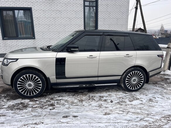 2013 Land Rover Range Rover IV, золотистый, 3400000 рублей - вид 5