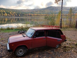 1997 Lada (ВАЗ) 2104 4-speed, красный, 160000 рублей, вид 3