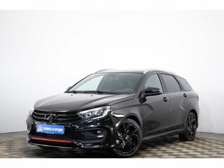 2024 Lada (ВАЗ) Vesta SW Sportline I Рестайлинг (NG), чёрный, 1909000 рублей, вид 3