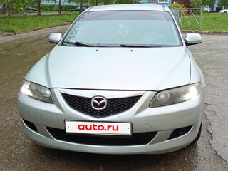 2004 Mazda 6 I (GG), серебристый, 430000 рублей, вид 1