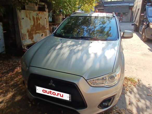 2012 Mitsubishi ASX I Рестайлинг, серебристый, 770000 рублей