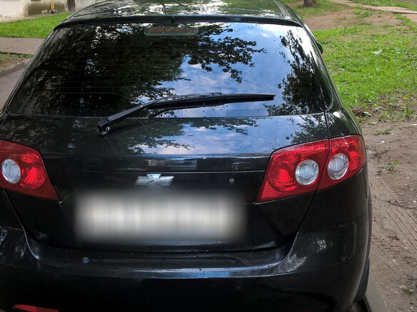 2008 Chevrolet Lacetti I, чёрный