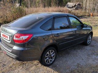 2024 Lada (ВАЗ) Granta I Рестайлинг, серый, 990000 рублей, вид 5
