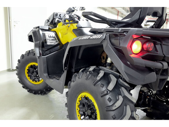 2012 BRP Can-Am Outlander 1000, жёлтый - вид 13
