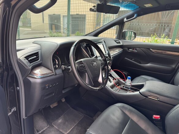 2019 Toyota Alphard III Рестайлинг, чёрный, 4500000 рублей - вид 28